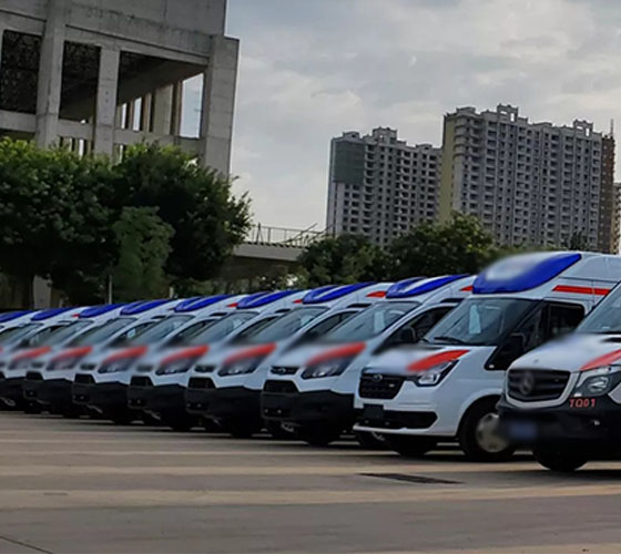 洛川县服务车队展示