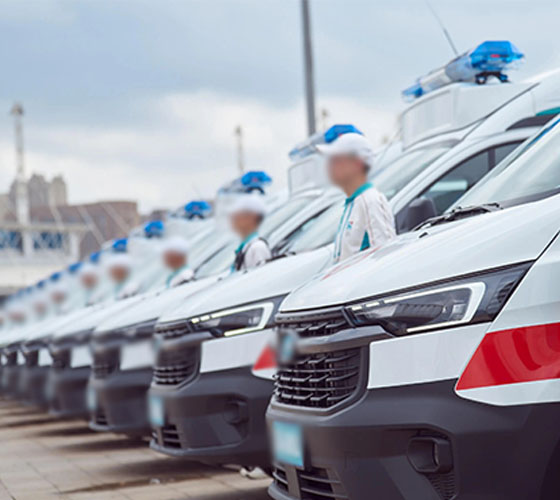 洛川县服务车队展示